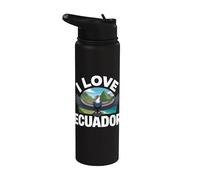 Amo l'Ecuador Andino Condor Stainless Steel Insulated Water Bottle