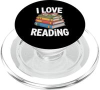 Amo leggere Book Entusiast Design PopSockets PopGrip per MagSafe