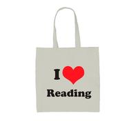 Amo Leggere - Borsa In Tela - Libro Libri Lettore Leggi Scrittore Autore