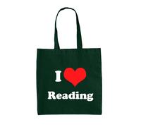 Amo Leggere - Borsa In Tela - Libro Libri Lettore Leggi Scrittore Autore