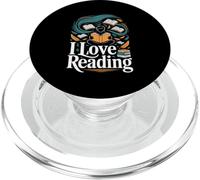 Amo leggere libri Entusiast Design PopSockets PopGrip per MagSafe