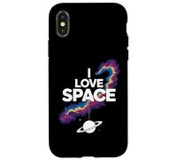 Amo l'esplorazione dell'universo spaziale Custodia per iPhone X/XS