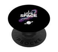 Amo l'esplorazione dell'universo spaziale PopSockets PopGrip Adesivo