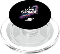 Amo l'esplorazione dell'universo spaziale PopSockets PopGrip per MagSafe