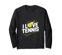 Amo l'espressione della passione dei fan del tennis Maglia a Manica