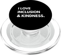Amo l'inclusione e la gentilezza Sii un buon essere umano Amore gentile PopSockets PopGrip per MagSafe