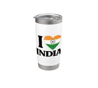 Amo l'India Bicchiere termico in acciaio inox doppia parete