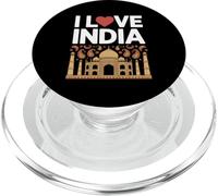 Amo l'India Taj Mahal Paisley Heritage Pride PopSockets PopGrip per MagSafe