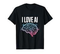 Amo l'innovazione delle reti neurali AI Maglietta