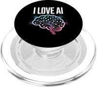Amo l'innovazione delle reti neurali AI PopSockets PopGrip per MagSafe