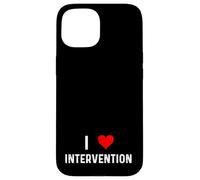 Amo l'intervento - Intervento cardiaco Assistente sociale familiare Custodia per iPhone 15