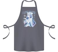Amo L'Inverno Anime Testo Giapponese Grembiule In Cotone 100% Biologico