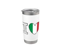 Amo l'Italia Bicchiere termico in acciaio inox doppia parete