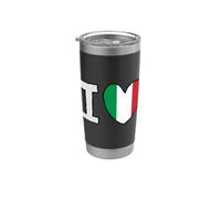 Amo l'Italia Bicchiere termico in acciaio inox doppia parete