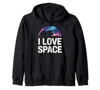 Amo Lo Spazio Celestial Dreams Cosmic Adventure Felpa con Cappuccio