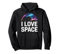 Amo Lo Spazio Celestial Dreams Cosmic Adventure Felpa con Cappuccio