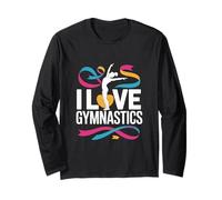 Amo Lo Spirito di appassionato di Ginnastica Maglia a Manica
