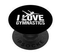 Amo lo spirito entusiasta della ginnastica PopSockets PopGrip Adesivo