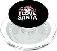 Amo lo spirito natalizio di Babbo Natale PopSockets PopGrip per MagSafe