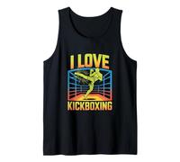 Amo Lo Stile degli Appassionati di Kickboxing Canotta