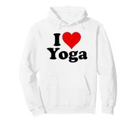 Amo Lo Yoga del Cuore Felpa con Cappuccio