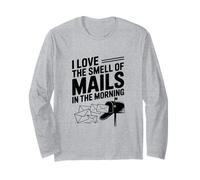 Amo l'odore delle Lettere nell'umorismo mattutino Maglia a Manica