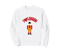 Amo Londra Pixel Design - Beefeater Guard Souvenir Felpa