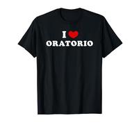 Amo l'Oratorio, I Heart Oratorio Maglietta