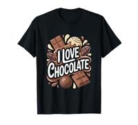 Amo l'ossessione per i Dolci al Cioccolato Maglietta