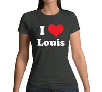 Amo Louis - Maglietta Da Donna - Tour Gig Pop Music Fan 1991 Tomlinson