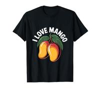 Amo Mango Entusiast Tropical Delight Maglietta con Stampa Grafica Economica