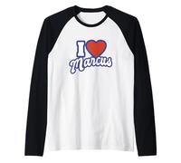 Amo Marcus Maglia con Maniche Raglan