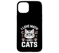 Amo Matematica E Gatti Nerd Scherzo Custodia per iPhone 15 Plus