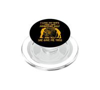 Amo mia moglie più del golf in miniatura e sì, mi ha dato PopSockets PopGrip per MagSafe