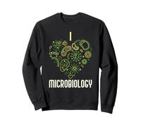 Amo Microbiologia Virologia e Biologia Scienze Laboratorio Felpa