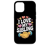 Amo mio fratello Heartfelt Bond Fun Custodia per iPhone 12/12 Pro