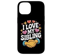 Amo mio fratello Heartfelt Bond Fun Custodia per iPhone 14