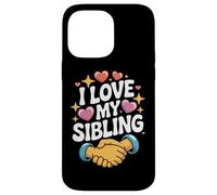 Amo mio fratello Heartfelt Bond Fun Custodia per iPhone 14 Pro Max