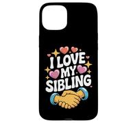 Amo mio fratello Heartfelt Bond Fun Custodia per iPhone 15 Plus