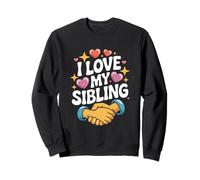 Amo mio fratello Heartfelt Bond Fun Felpa