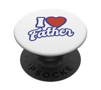Amo mio padre PopSockets PopGrip Adesivo