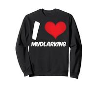 Amo Mudlarker per Un Mudlarker Che AMA Mudlark Felpa