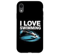 Amo nuotare Immergiti negli sport acquatici Custodia per iPhone XR