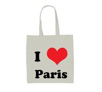 Amo Parigi - Borsa In Tela - Francia Francese Città Paese Vivi 2024