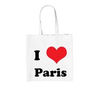Amo Parigi - Borsa In Tela - Francia Francese Città Paese Vivi 2024