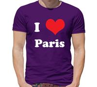 Amo Parigi - Maglietta Da Uomo - Francia Francese Città Paese Vivi 2024