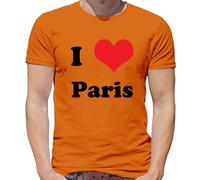 Amo Parigi - Maglietta Da Uomo - Francia Francese Città Paese Vivi 2024