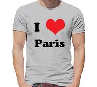 Amo Parigi - Maglietta Da Uomo - Francia Francese Città Paese Vivi 2024
