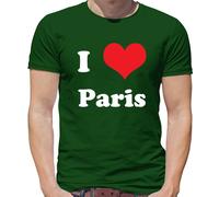 Amo Parigi - Maglietta Da Uomo - Francia Francese Città Paese Vivi 2024