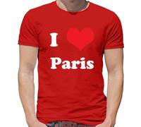 Amo Parigi - Maglietta Da Uomo - Francia Francese Città Paese Vivi 2024